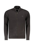 North Sails zip-up logo-patch cardigan