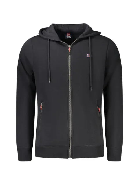 NORWAY 1963 zip-up drawstring hoodie