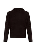 Yves Salomon drawstring raglan-sleeve hoodie