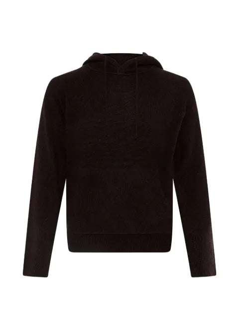 Yves Salomon drawstring raglan-sleeve hoodie