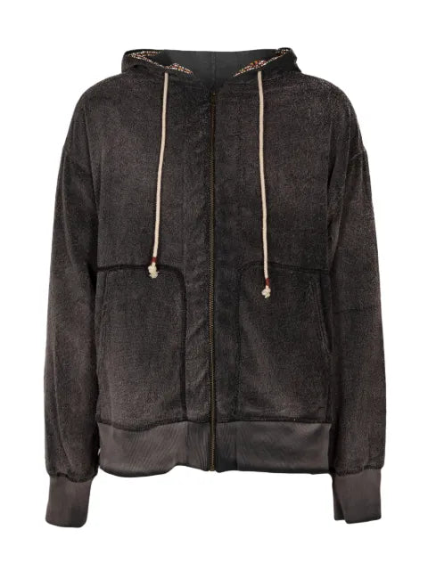 MONOSTEREO zip-up hoodie