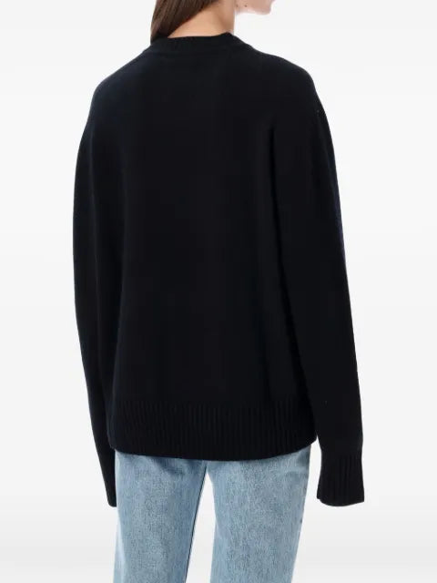 extreme cashmere Ordinary crew neck sweater