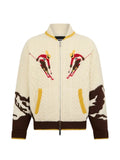 DSQUARED2 snowy dream cable-knit