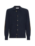 Brunello Cucinelli cashmere cardigan with shirt-style collar and buttons