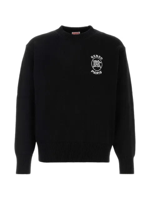 Kenzo logo-embroidery sweater