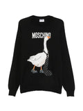 Moschino goose-intarsia sweater