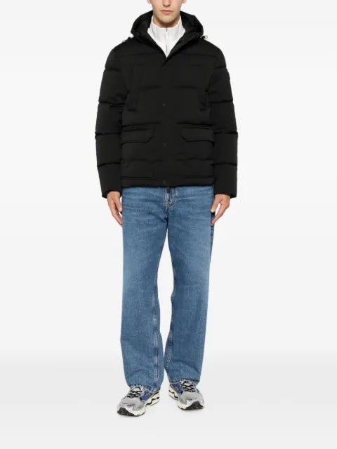 SERGIO MORETTI FIRENZE hooded padded jacket