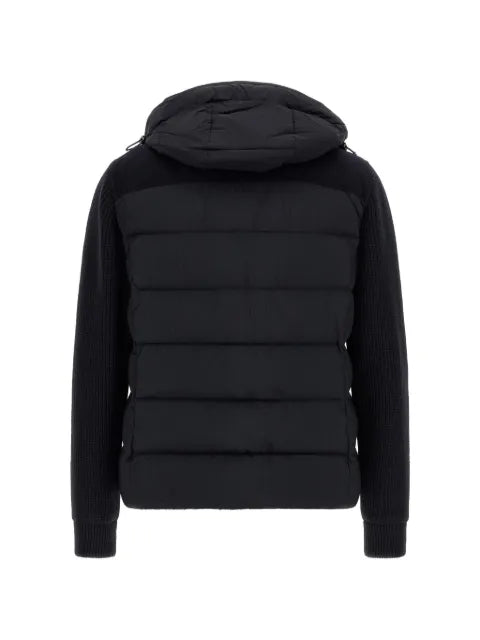 Moorer Allori quilted panel-sleeved down jacket