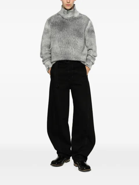 Avant Toi distressed-detail sweater