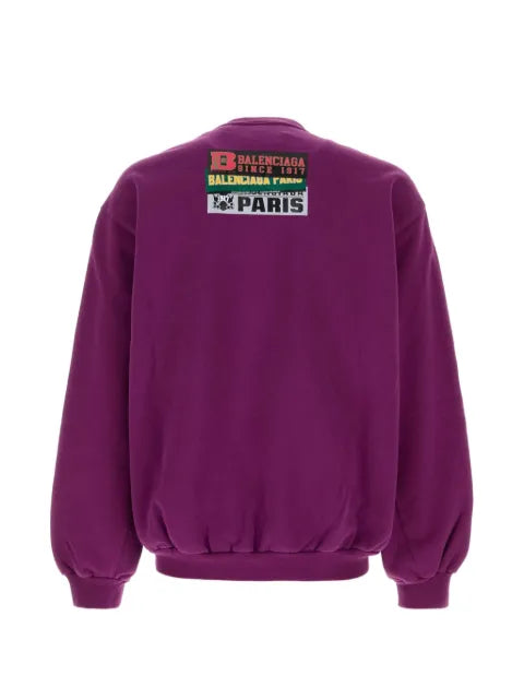 Balenciaga logo-patch sweatshirt