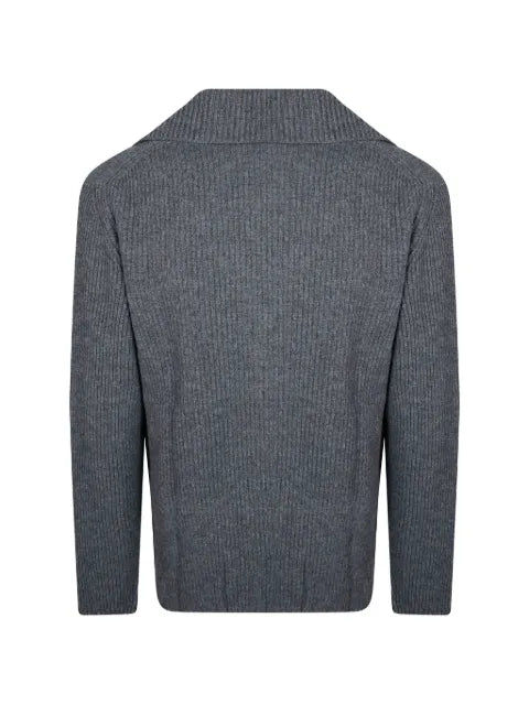 Altea ribbed-knit shawl-collar cardigan