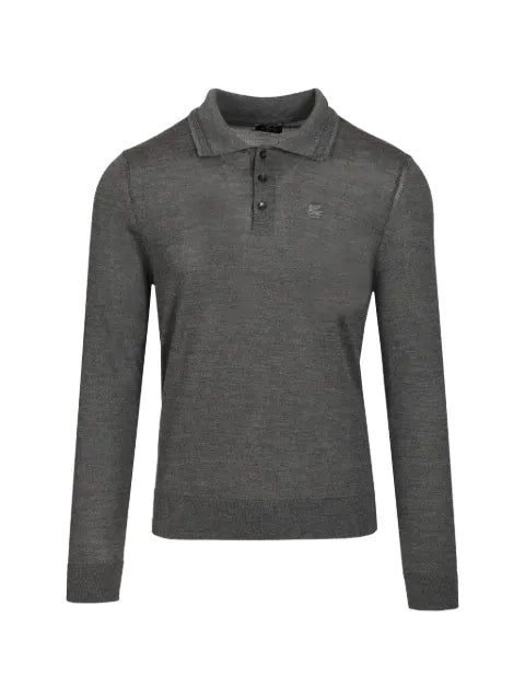ETRO Fuji Pegasus-embroidered sweater