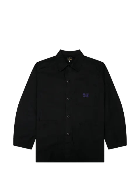 Needles Reversed Sateen Coverall shirt jacket