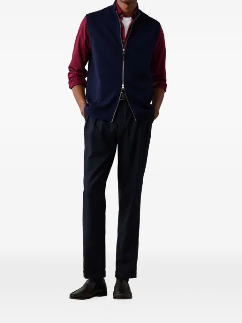 Hackett London wool gilet