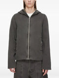 Rick Owens DRKSHDW Gimp zip-up hooded jacket