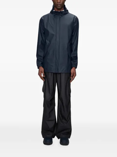 Rains Fishtail drawstring-hem jacket
