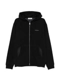 Premiata logo-print zip-up hoodie