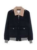 Brunello Cucinelli bonded cashmere beaver cloth bomber jacket with Thermore® padding