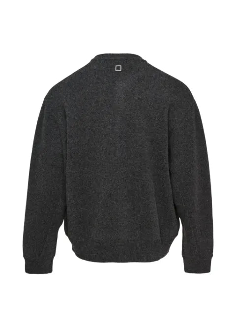 Wooyoungmi logo-plaque button-up cardigan