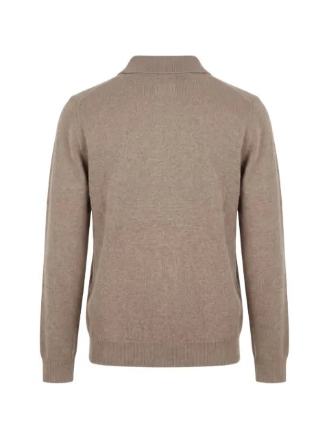 Drumohr long-sleeve polo sweater
