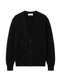 Lardini ribbed-knit V-neck cardigan