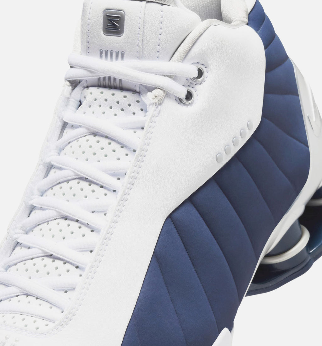 Shox BB4 Olympic – Men's Lifestyle Shoe in White/Midnight Navy/Metallic Silver
