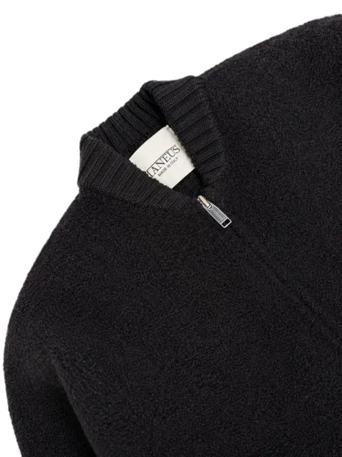 Laneus knit zip-up cardigan