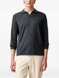 Marc O'Polo logo-embroidered polo-collar sweater