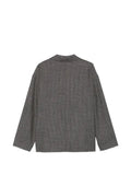 Nine In The Morning houndstooth-pattern notch-lapels jacket