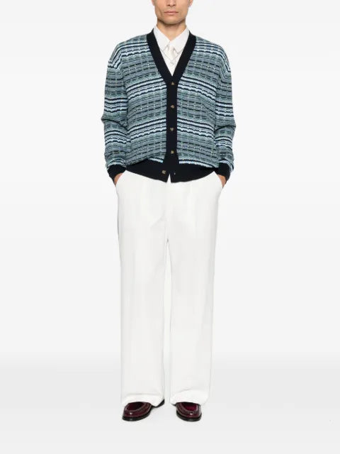 Drôle De Monsieur Coogi-knit cardigan