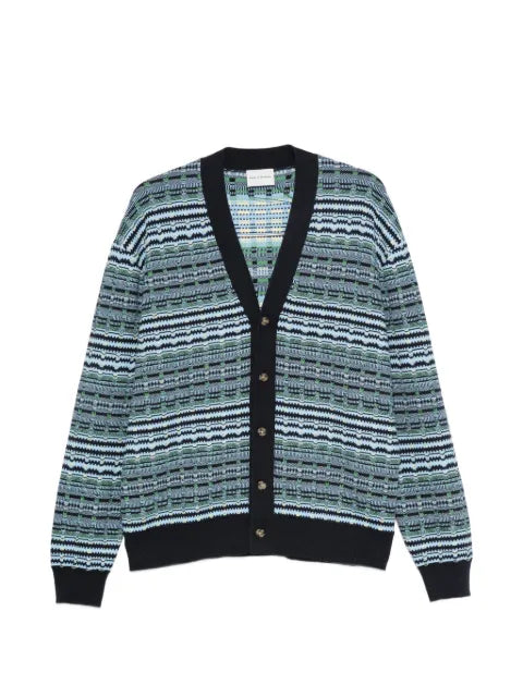 Drôle De Monsieur Coogi-knit cardigan