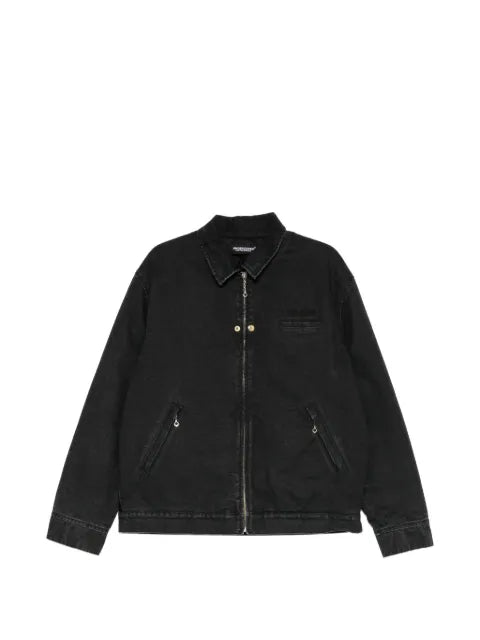 Undercover faded zip-up jacket