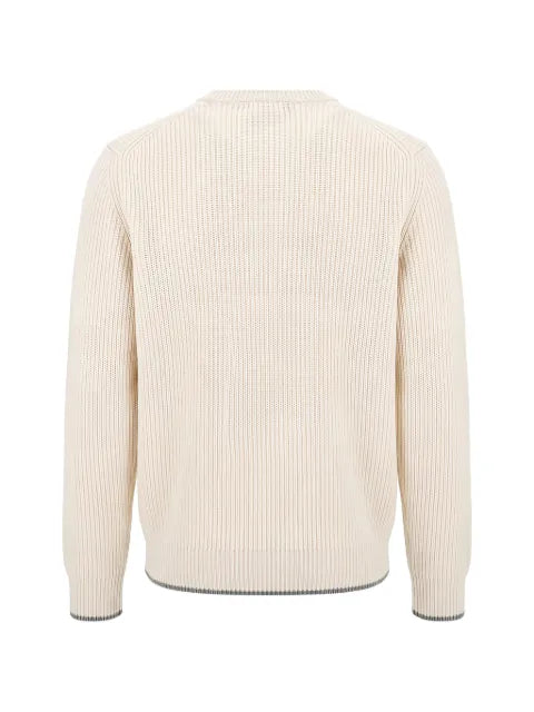 Peserico ribbed-knit crew-neck sweater