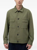 HUGO slim-fit blazer with patch chest pockets