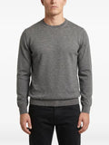 Brunello Cucinelli crew-neck sweater with a triangular seam