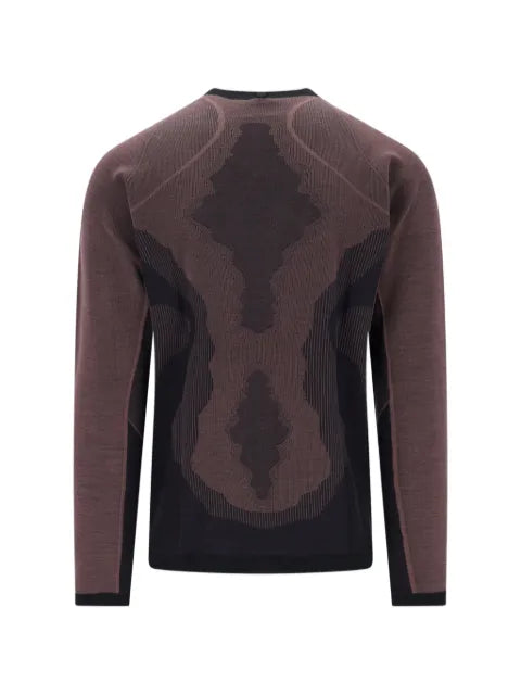 Oakley abstract-pattern long-sleeve sweater