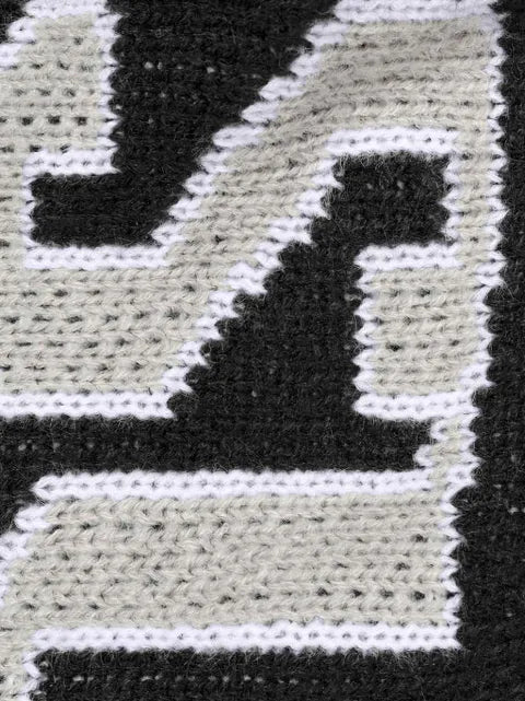 Supreme jacquard-sleeve sweater