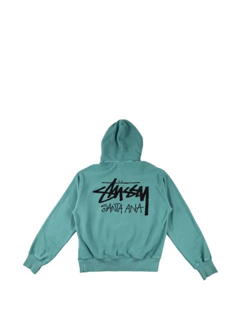Stüssy Santa Ana logo-print hoodie