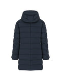Moorer hooded quilted jacket
