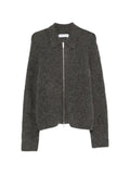 SAMSOE SAMSOE zip-up collared cardigan