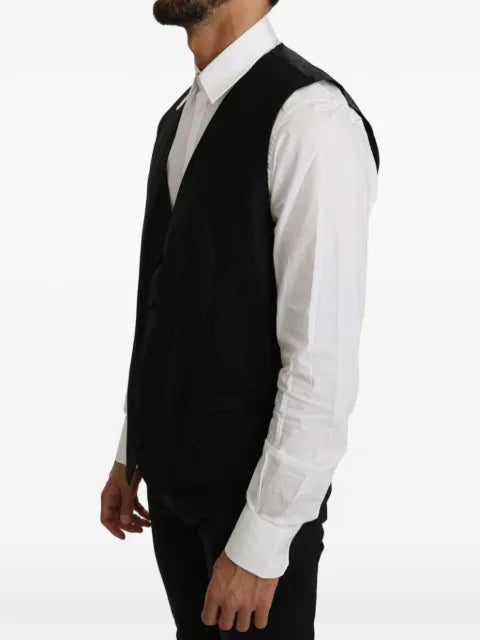Dolce & Gabbana V-neck button-up waistcoat