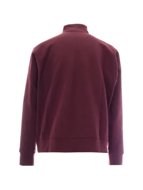 Carhartt WIP quarter-zip logo-embroidered sweater