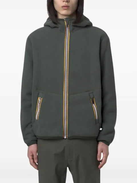 K-Way Jack reversible fleece jacket
