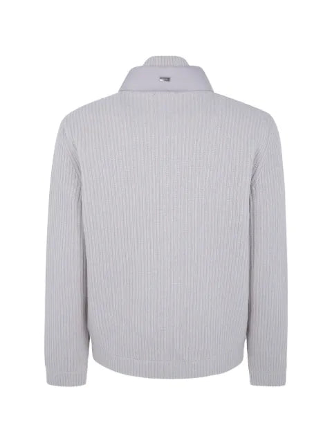 Herno padded ribbed-knit jacket