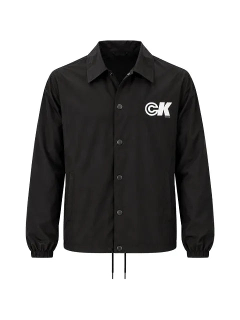 Calvin Klein Jeans logo-print shell jacket