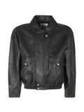 DUNST elasticated-hem bomber jacket