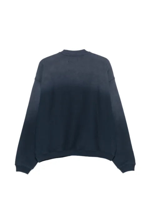 Stüssy logo-print cotton sweatshirt