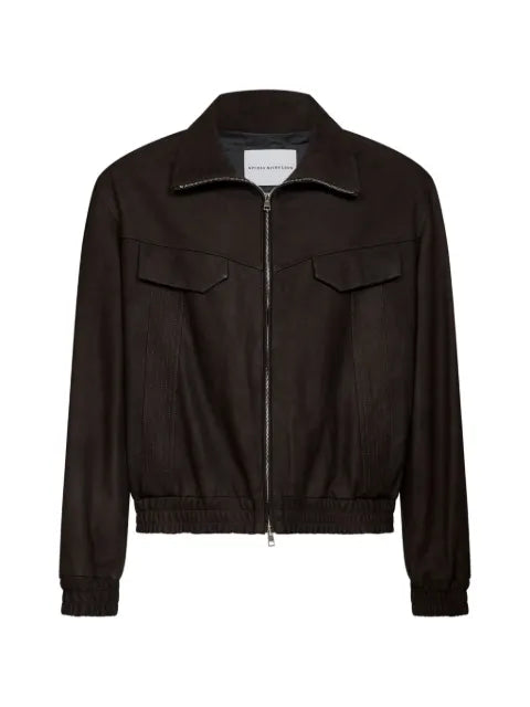 D4.0 Western-yoke leather jacket