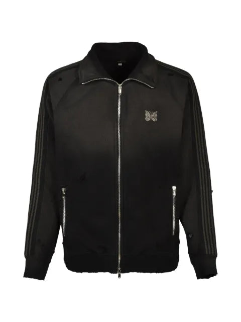 Needles distressed-effect Track jacket