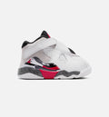 Air Jordan 8 Retro "White and True Red" Infant/Toddler Shoe – White/Black/True Red